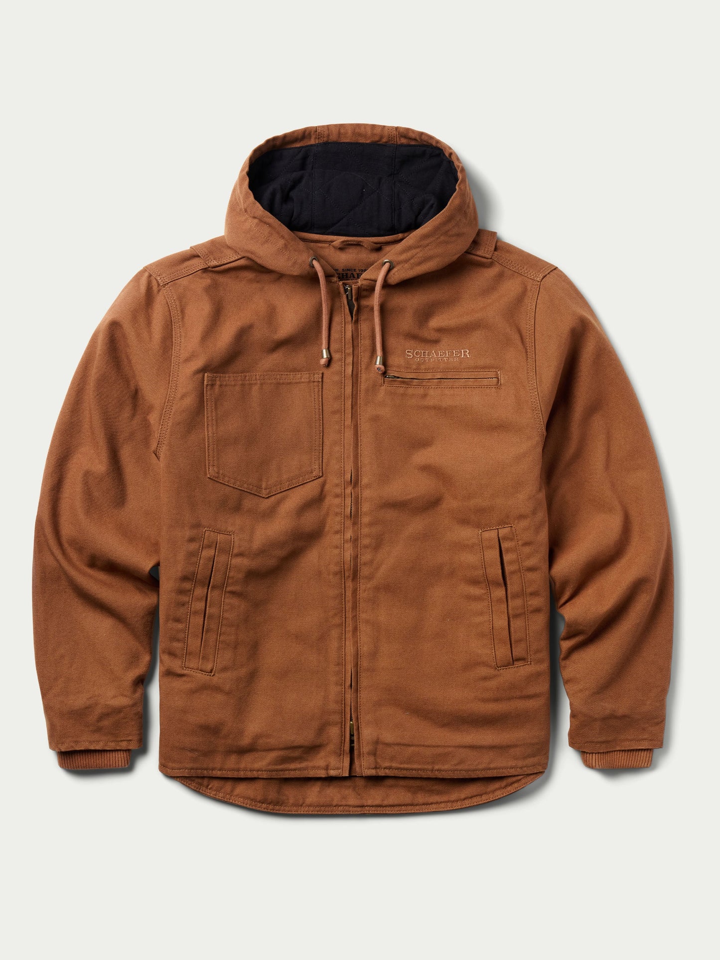 Schaefer Outfitter Hooded Zip Canvas Jacket