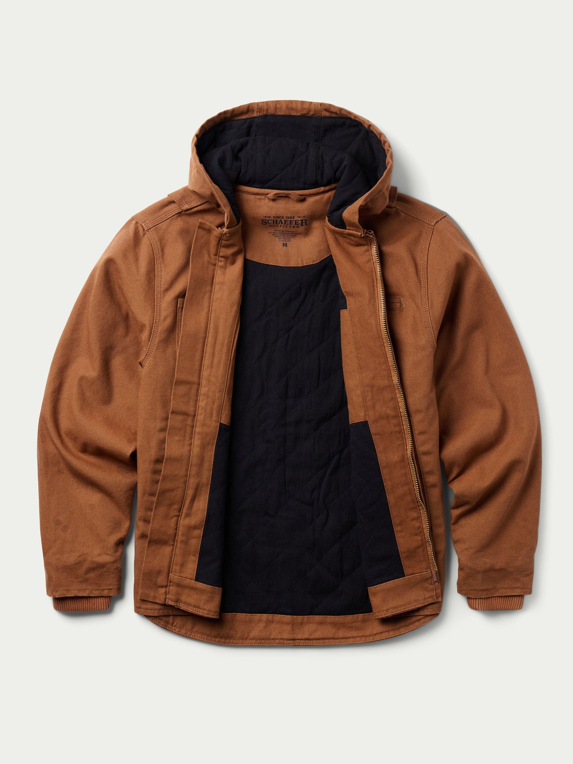 Schaefer Outfitter Hooded Zip Canvas Jacket