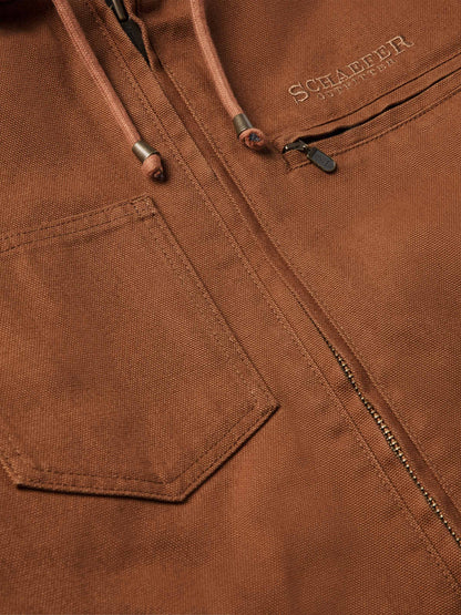 Schaefer Outfitter Hooded Zip Canvas Jacket