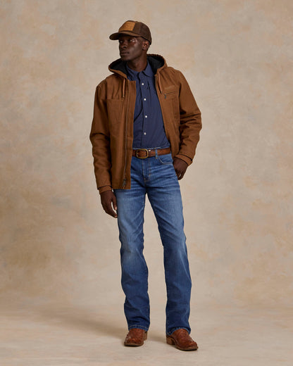 Schaefer Outfitter Hooded Zip Canvas Jacket