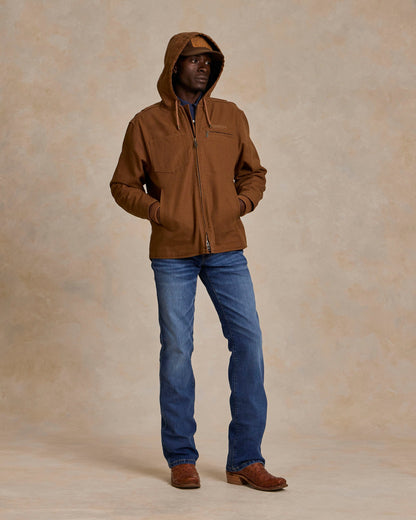 Schaefer Outfitter Hooded Zip Canvas Jacket