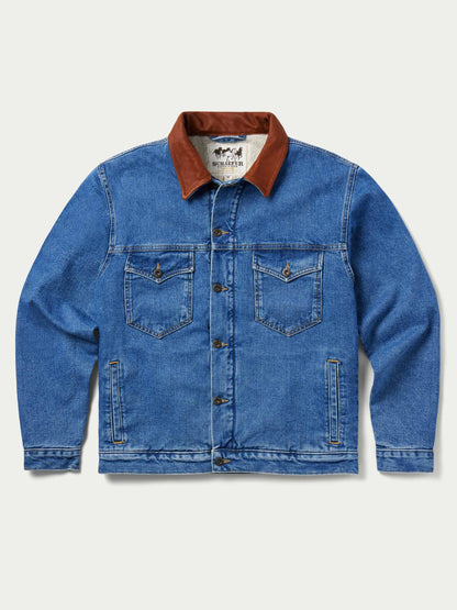 Schaefer Outfitter Legend Denim Jacket with Fleece Lining