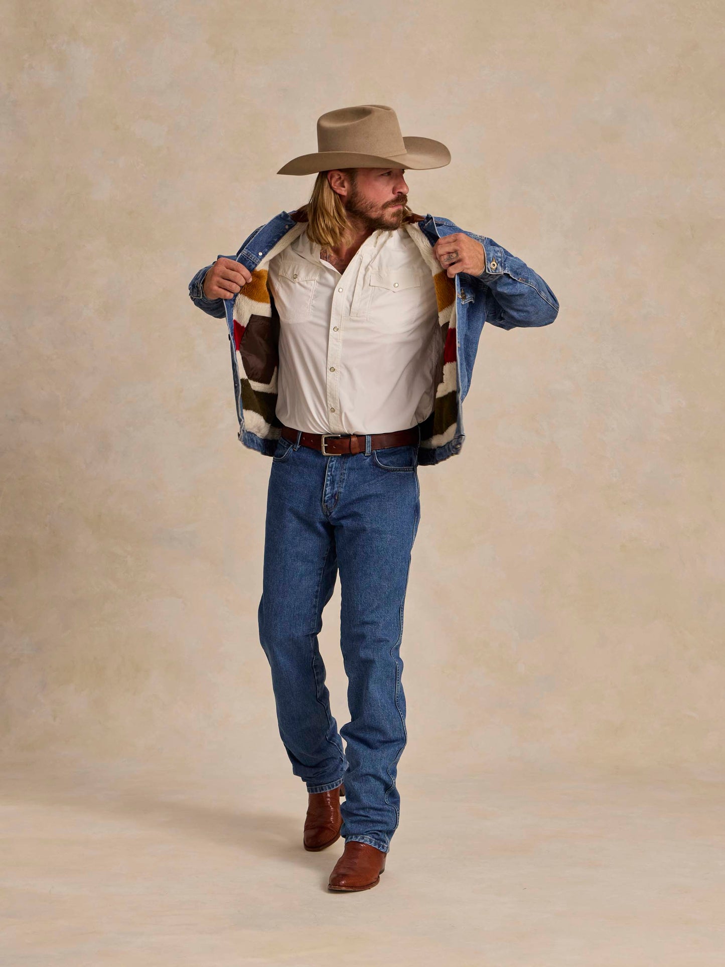 Schaefer Outfitter Legend Denim Jacket with Fleece Lining