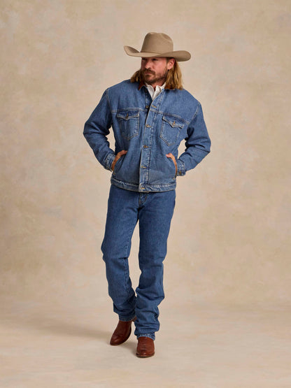Schaefer Outfitter Legend Denim Jacket with Fleece Lining