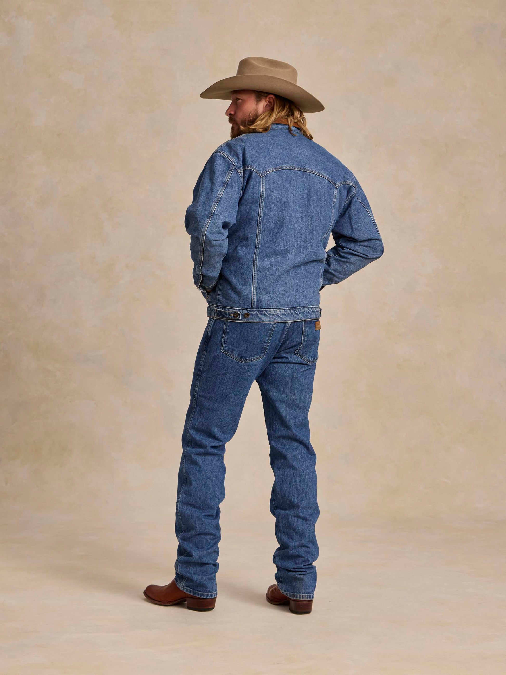 Schaefer Outfitter Legend Denim Jacket with Fleece Lining