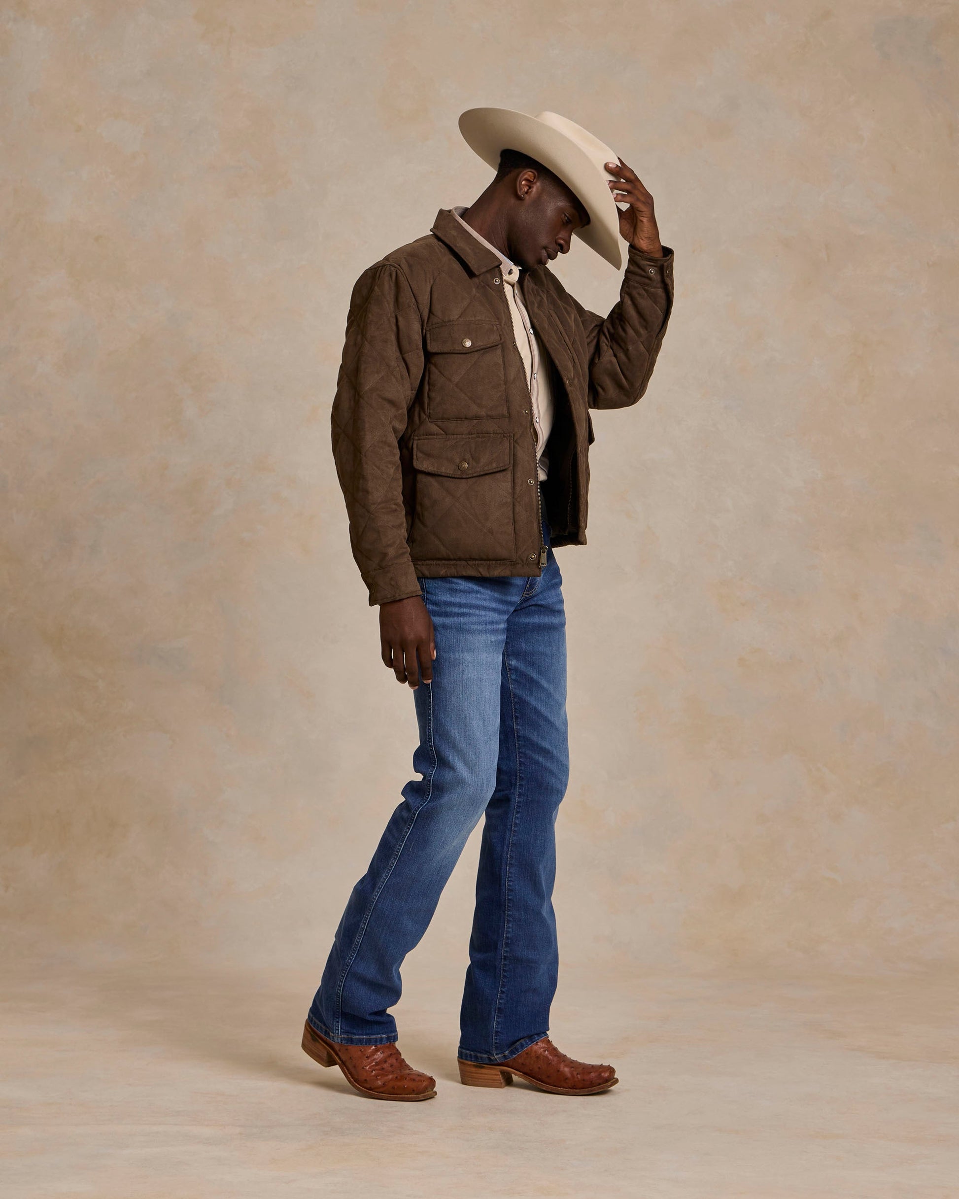 Schaefer Outfitter Quilted Microsuede Jacket