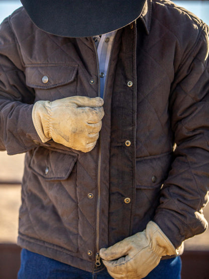 Schaefer Outfitter Quilted Microsuede Jacket