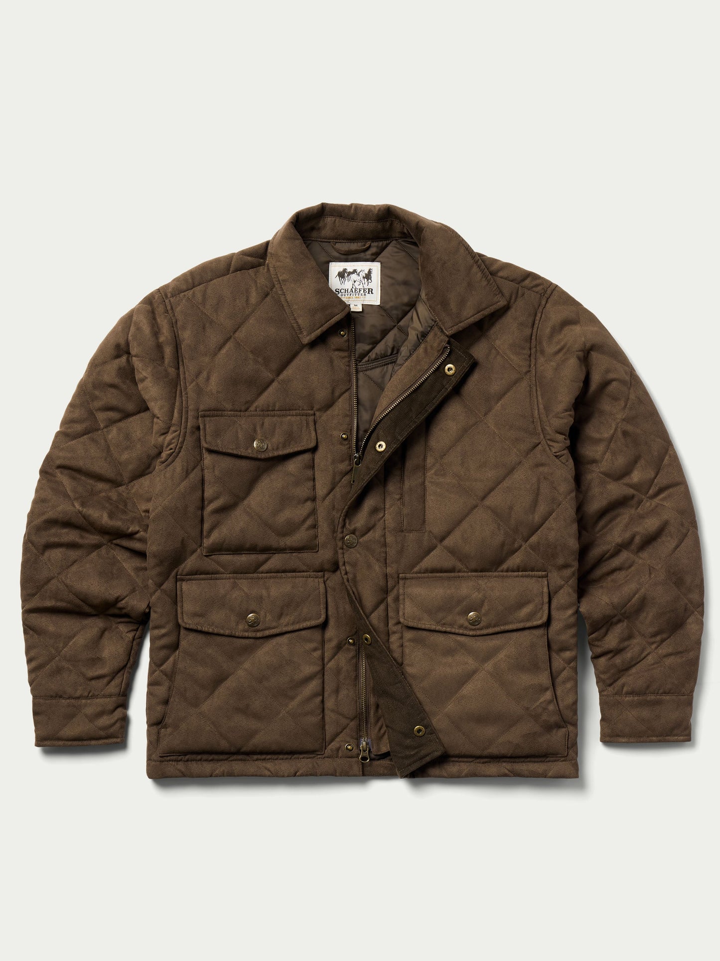 Schaefer Outfitter Quilted Microsuede Jacket
