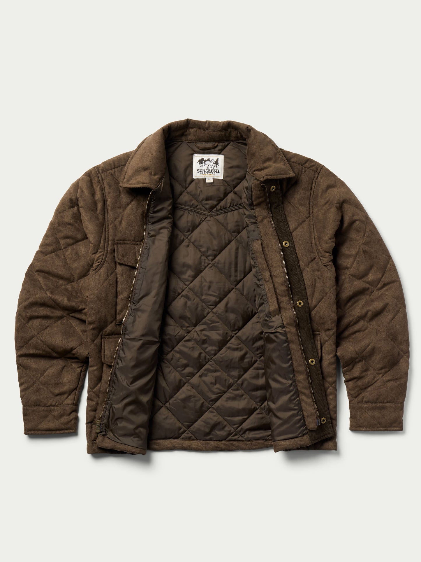 Schaefer Outfitter Quilted Microsuede Jacket