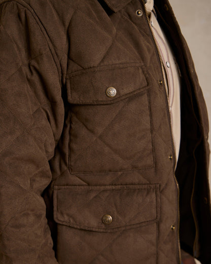 Schaefer Outfitter Quilted Microsuede Jacket