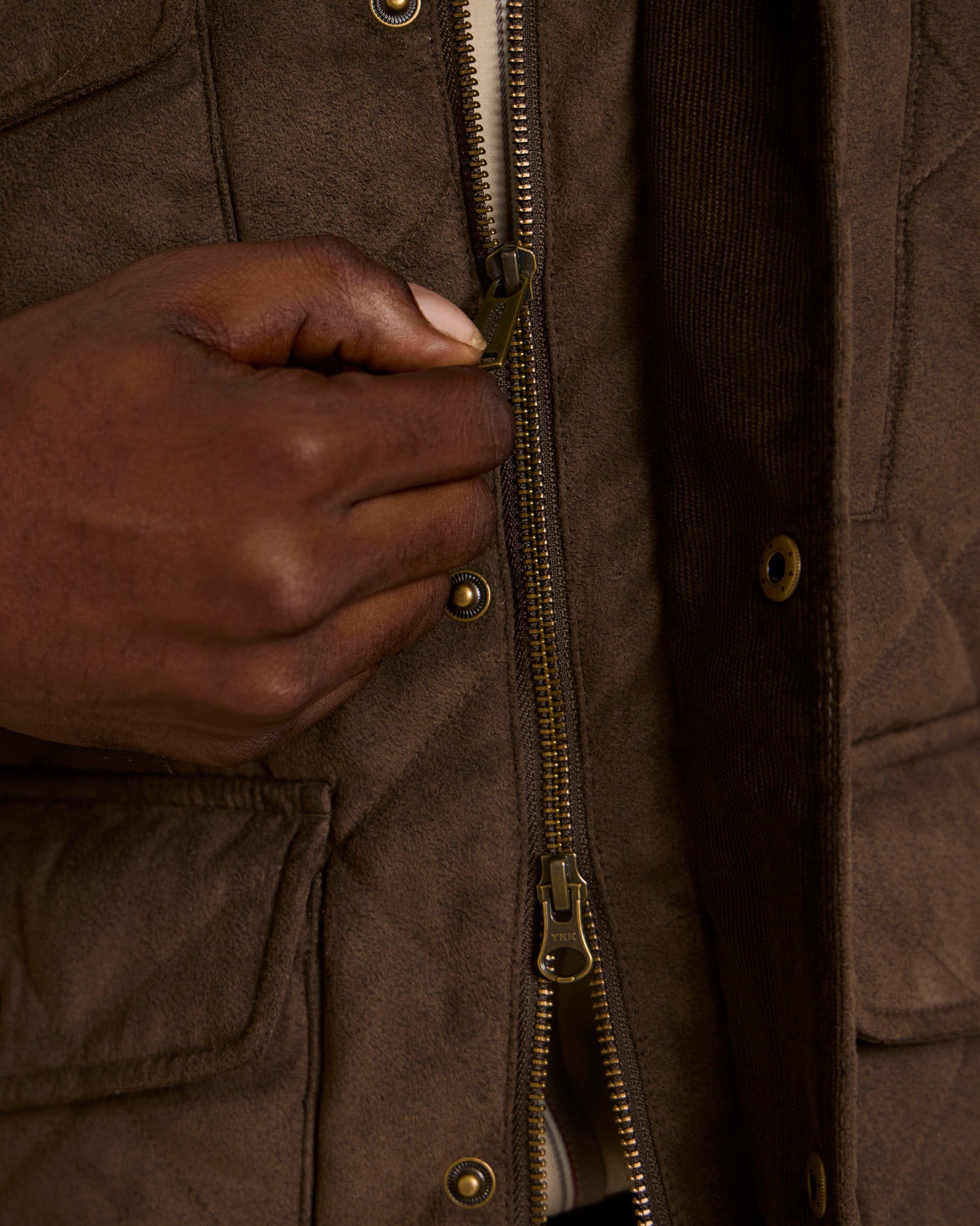 Schaefer Outfitter Quilted Microsuede Jacket