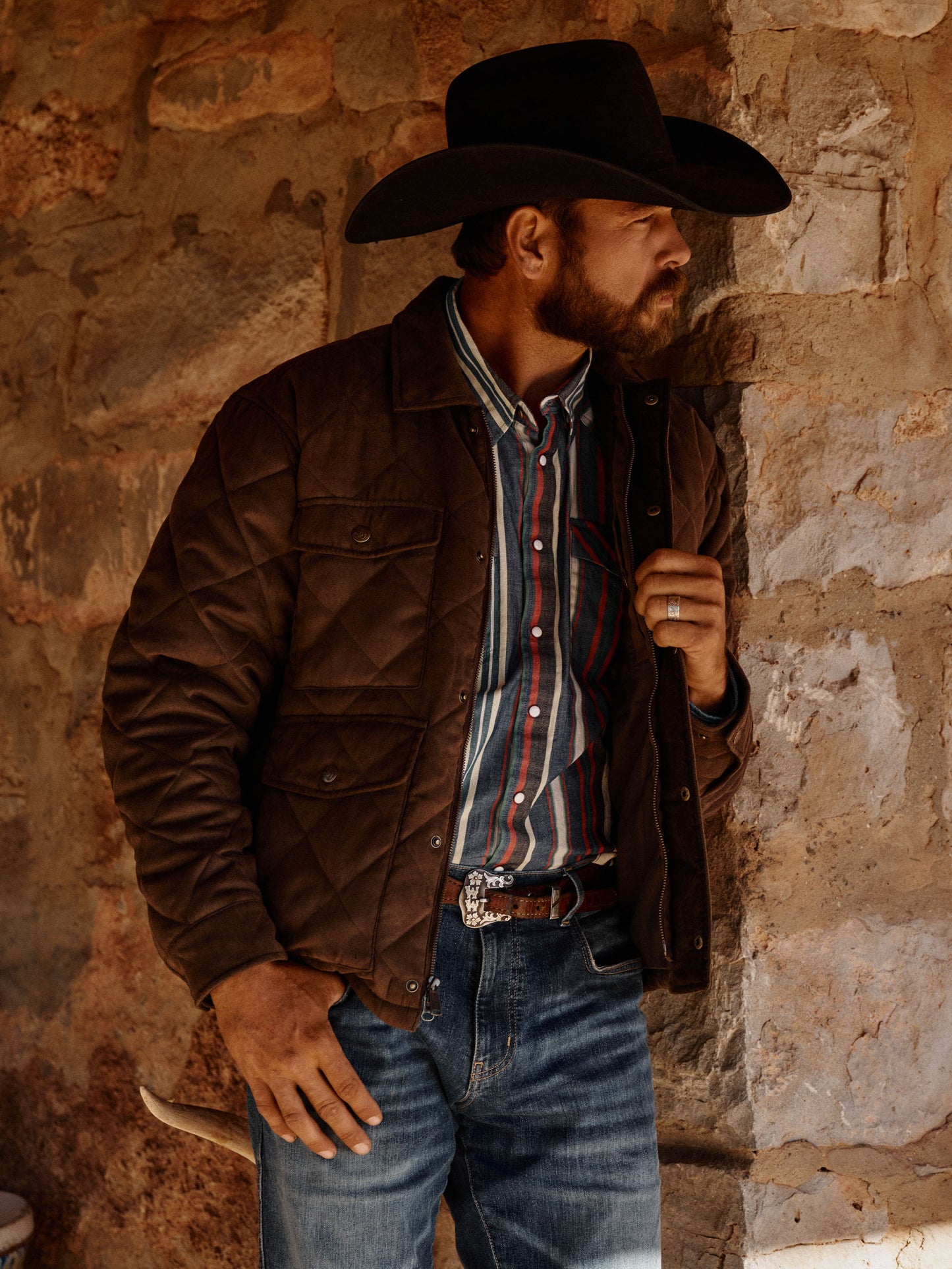 Schaefer Outfitter Quilted Microsuede Jacket