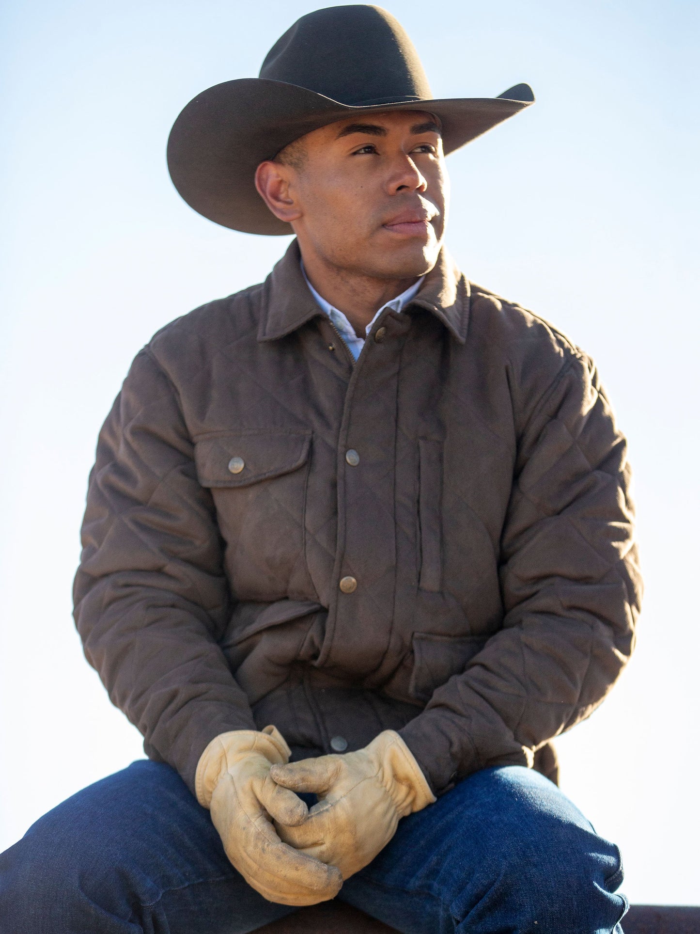 Schaefer Outfitter Quilted Microsuede Jacket