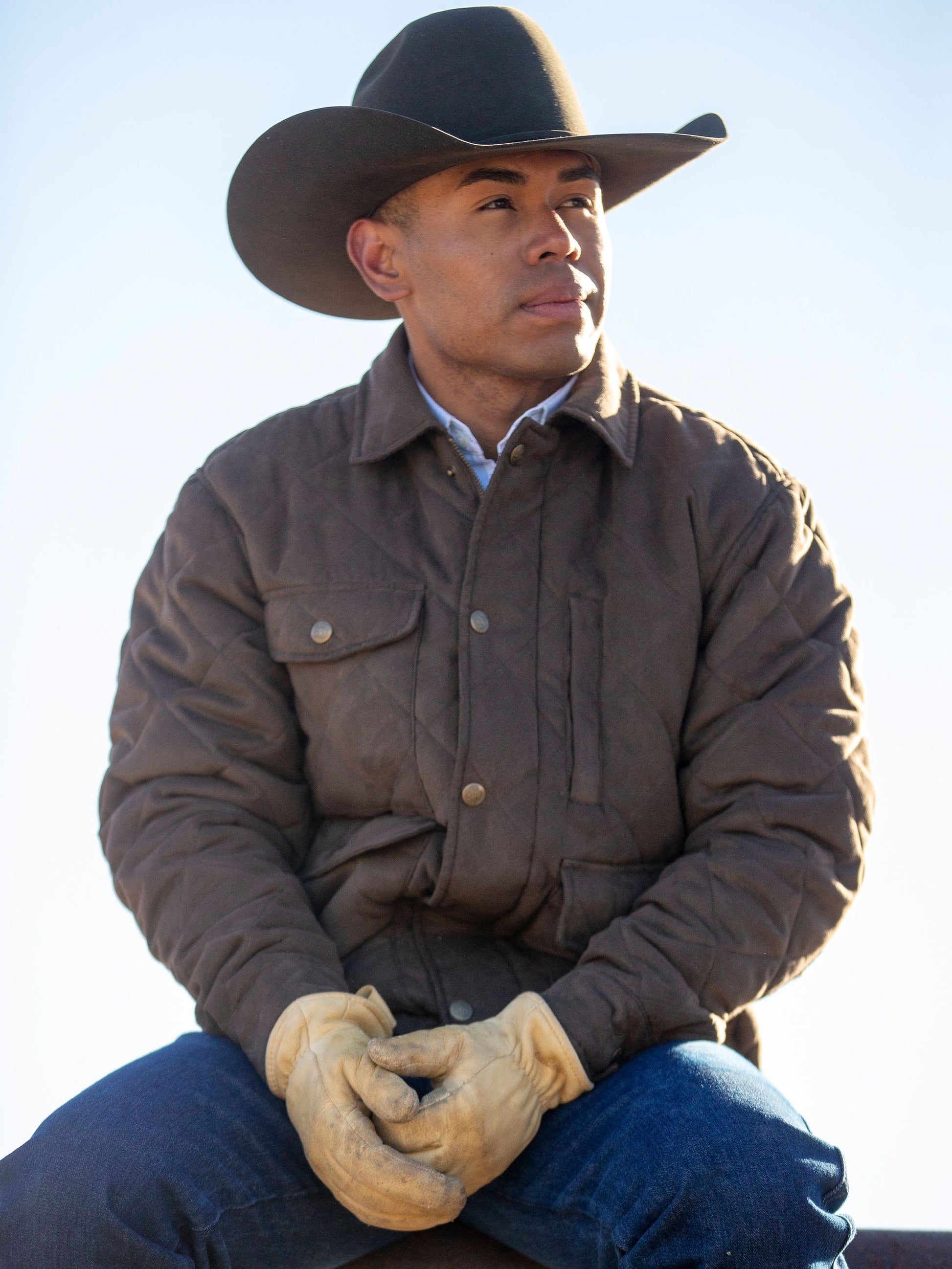 Schaefer Outfitter Quilted Microsuede Jacket