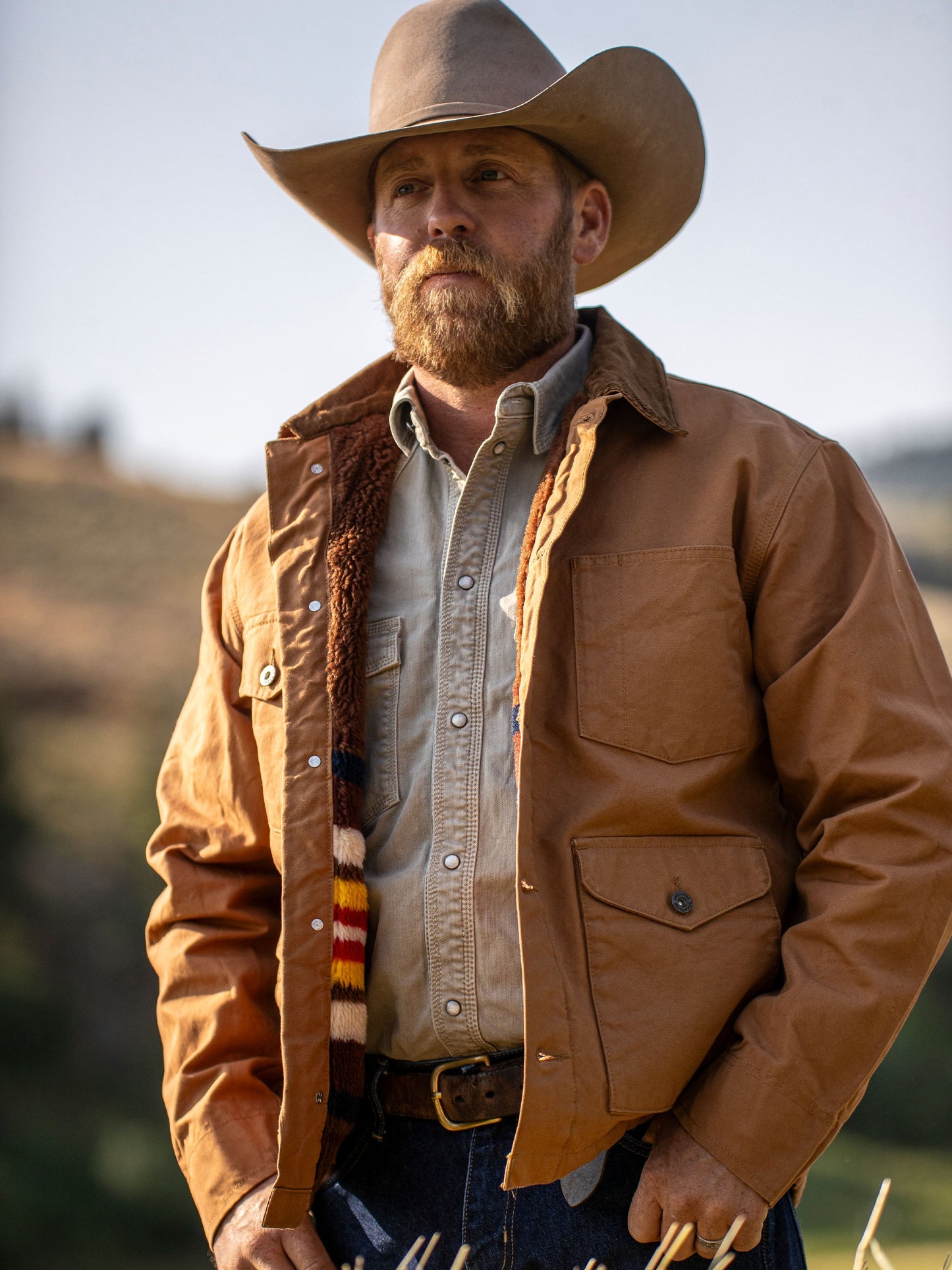 Schaefer Outfitter Fenceline Brush Jacket with Fleece Blanket Lining