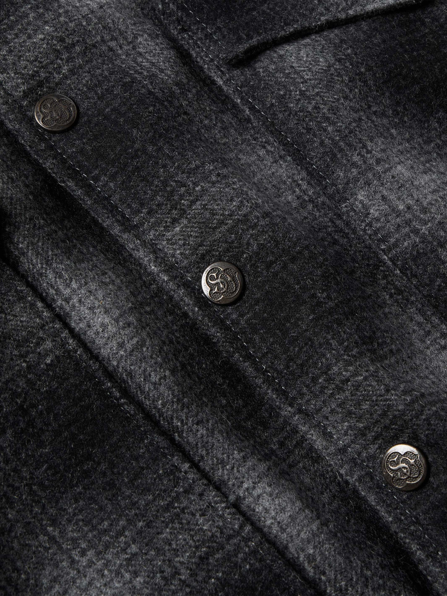 Schaefer Outfitter Wool Coat With Shearling Collar