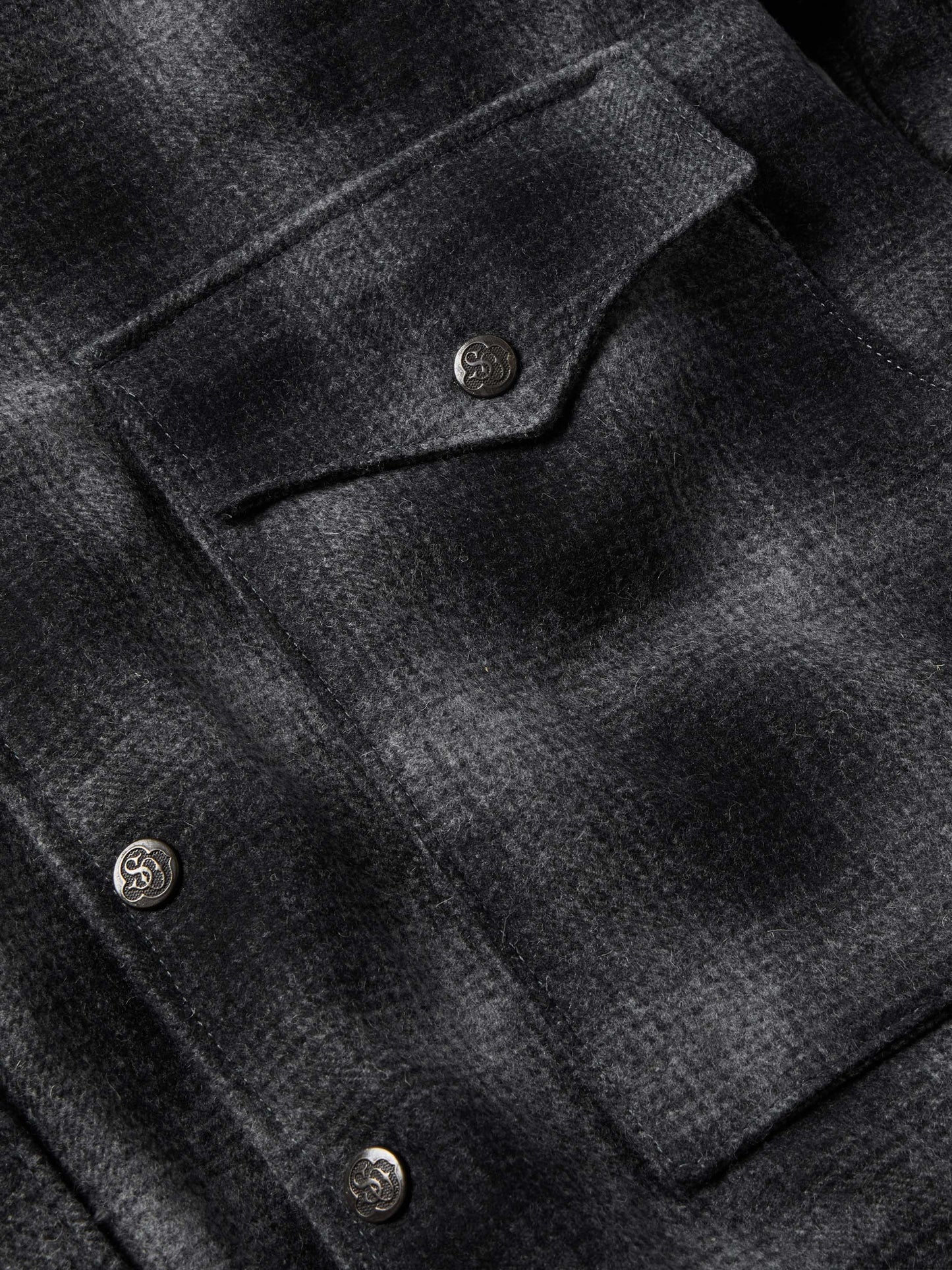 Schaefer Outfitter Wool Coat With Shearling Collar