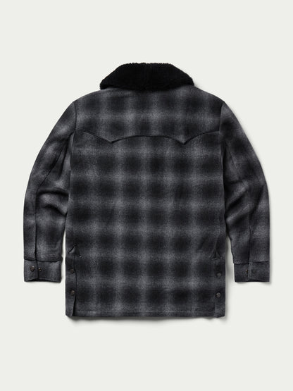 Schaefer Outfitter Wool Coat With Shearling Collar