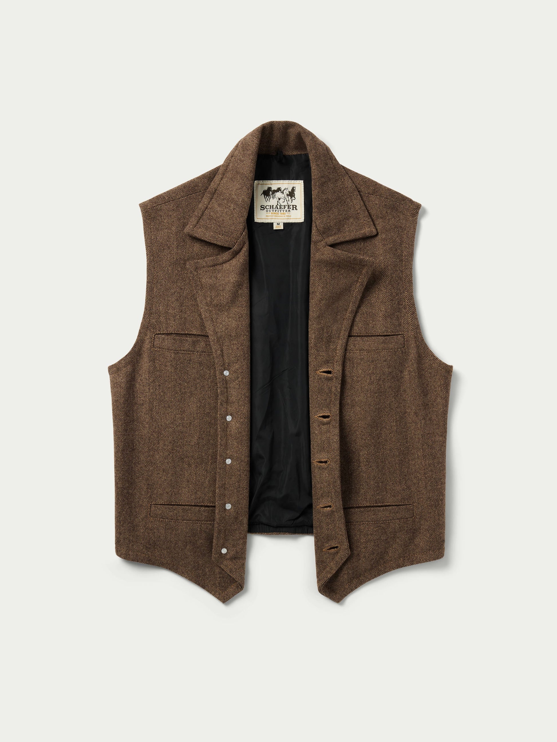 Schaefer Outfitter Cattle Baron Wool Vest