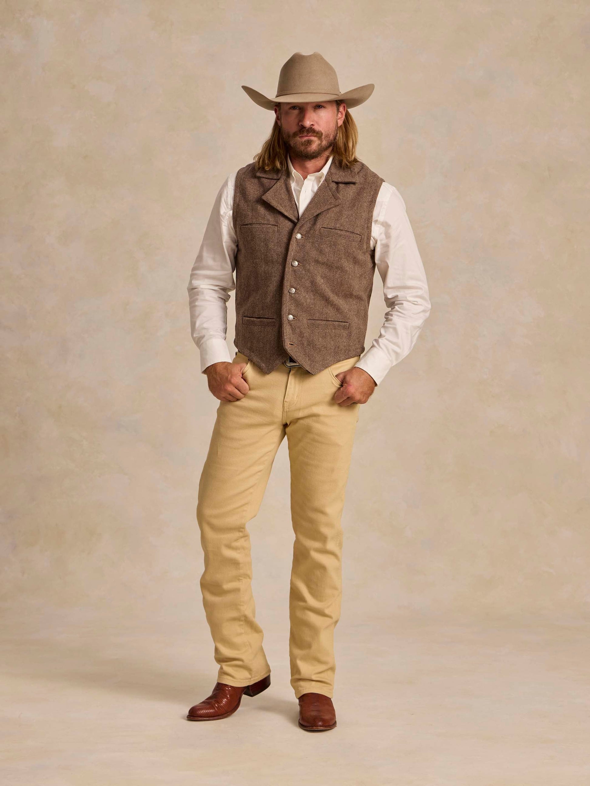Schaefer Outfitter Cattle Baron Wool Vest