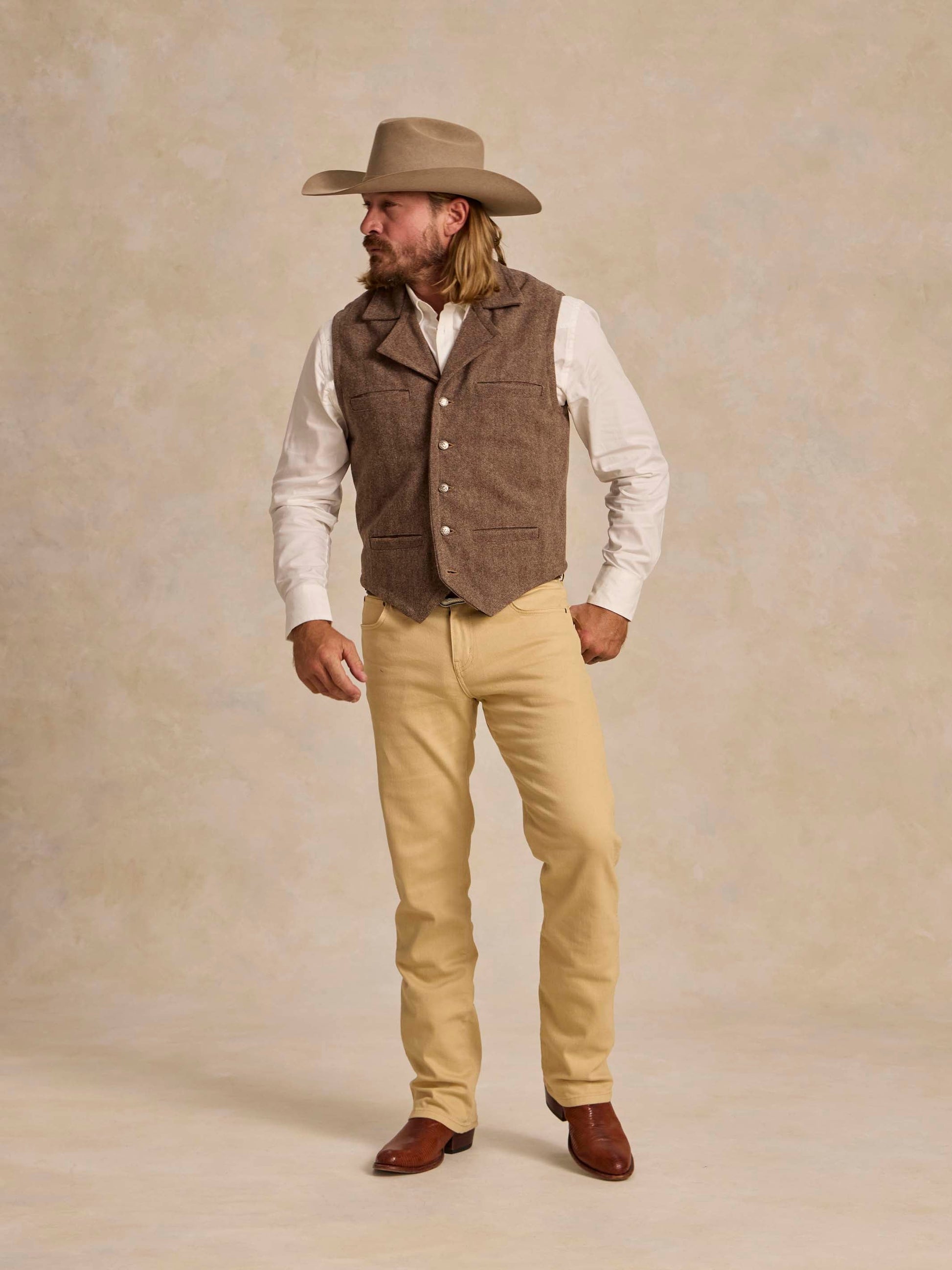 Schaefer Outfitter Cattle Baron Wool Vest