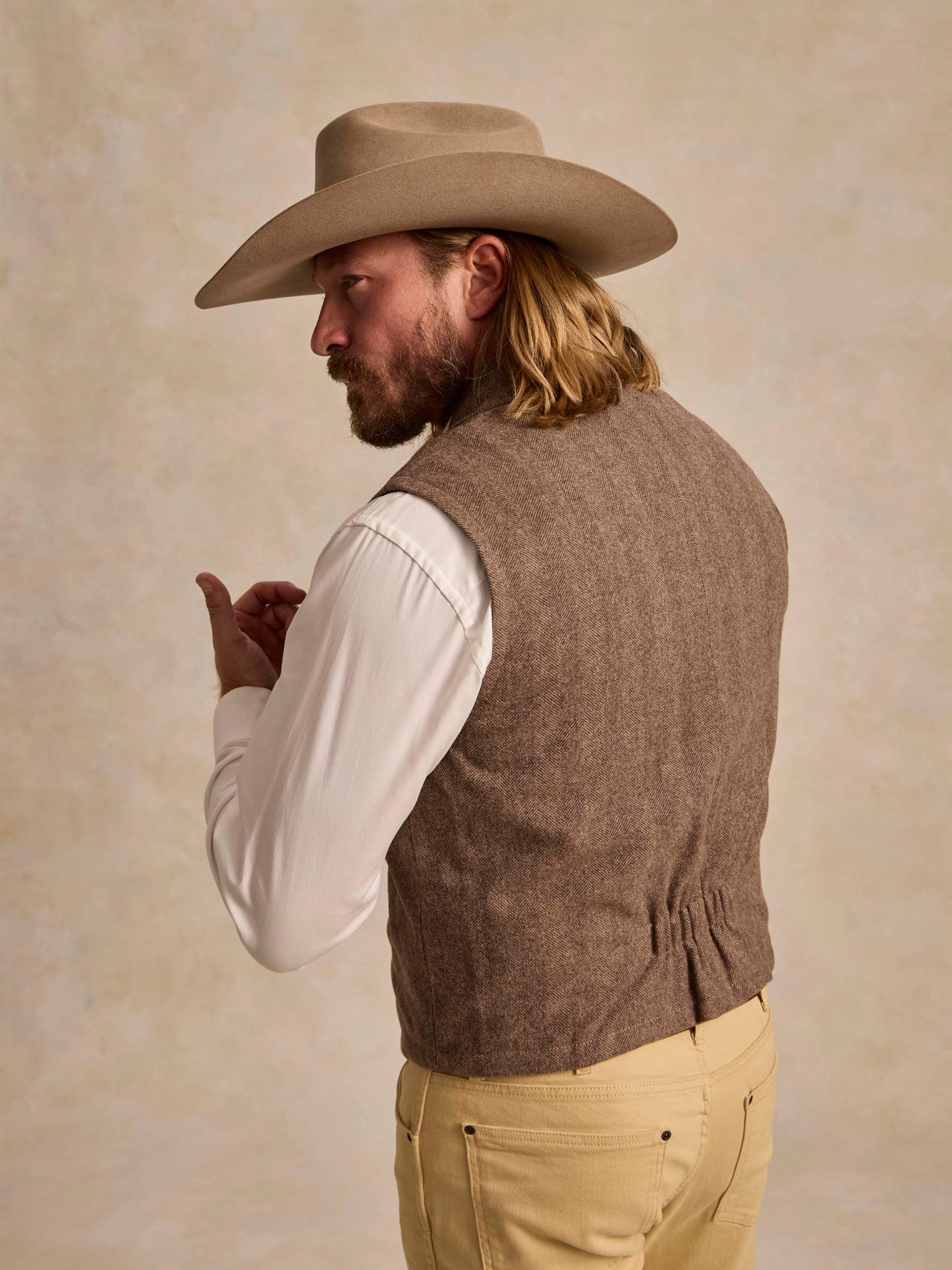 Schaefer Outfitter Cattle Baron Wool Vest