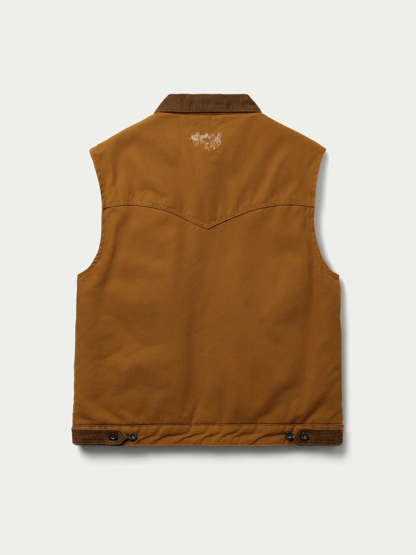 Schaefer Outfitter Zip Canvas Vest With Sherpa Lining