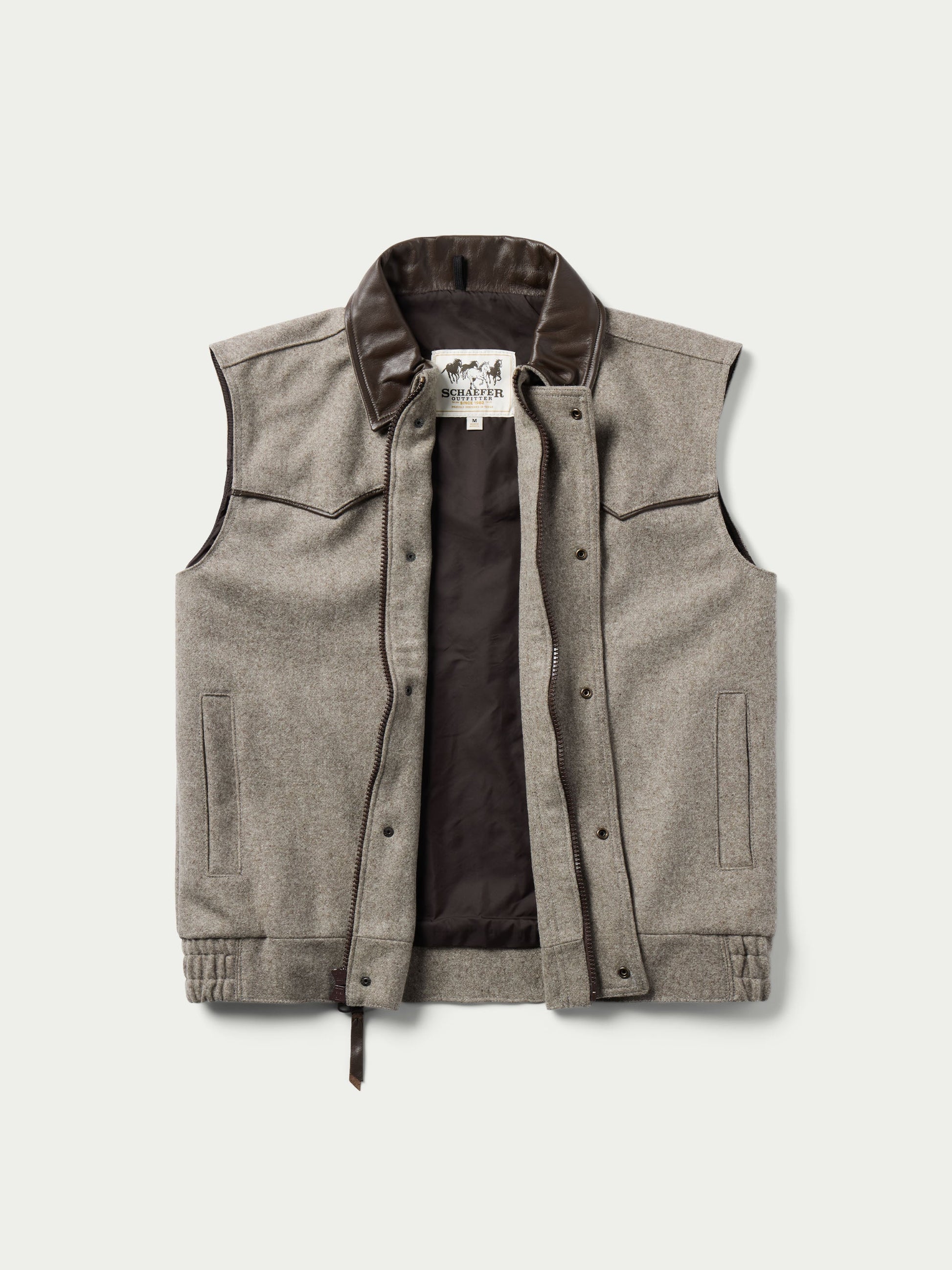 Schaefer Outfitter Cattle King Wool Vest