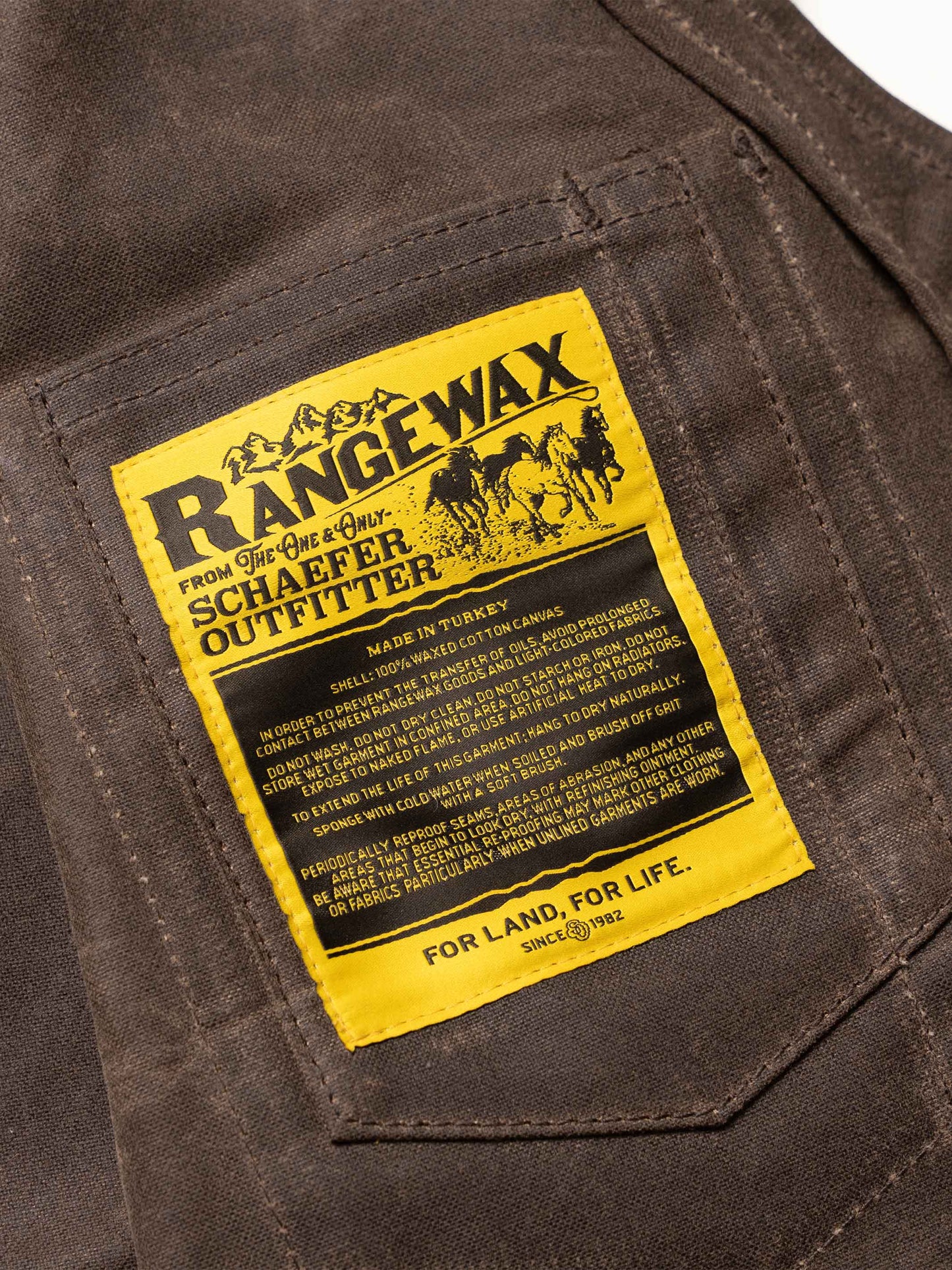 Schaefer Outfitter RangeWax® Mesquite Vest
