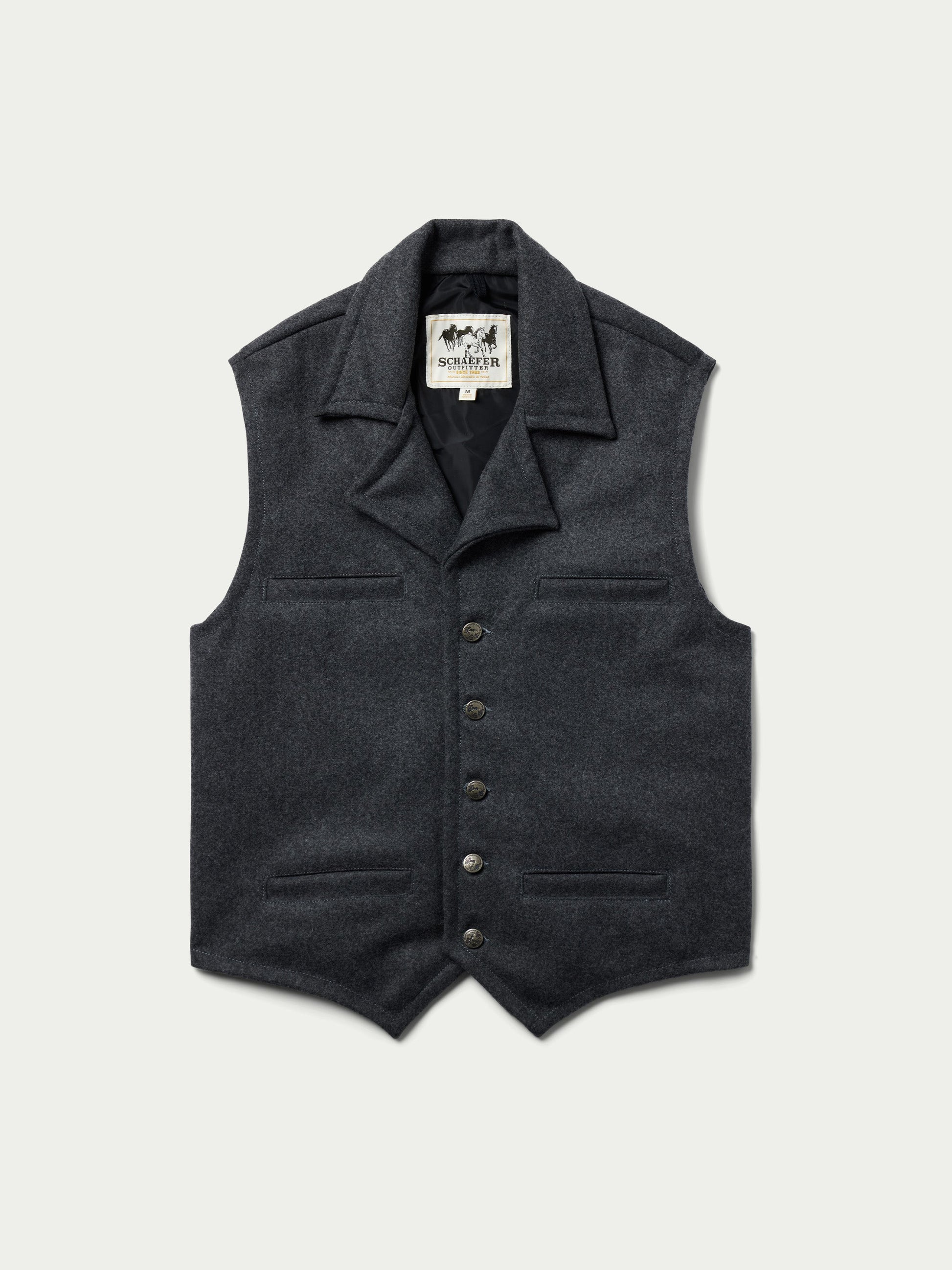 Schaefer Outfitter Cattle Baron Wool Vest