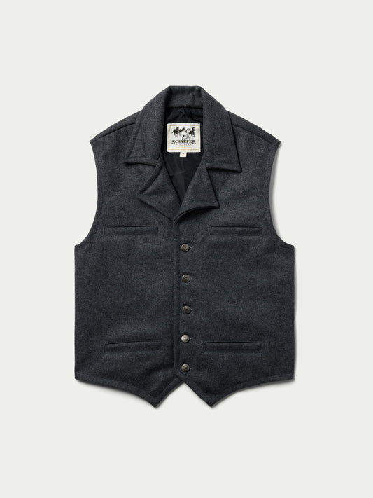 Schaefer Outfitter Cattle Baron Wool Vest