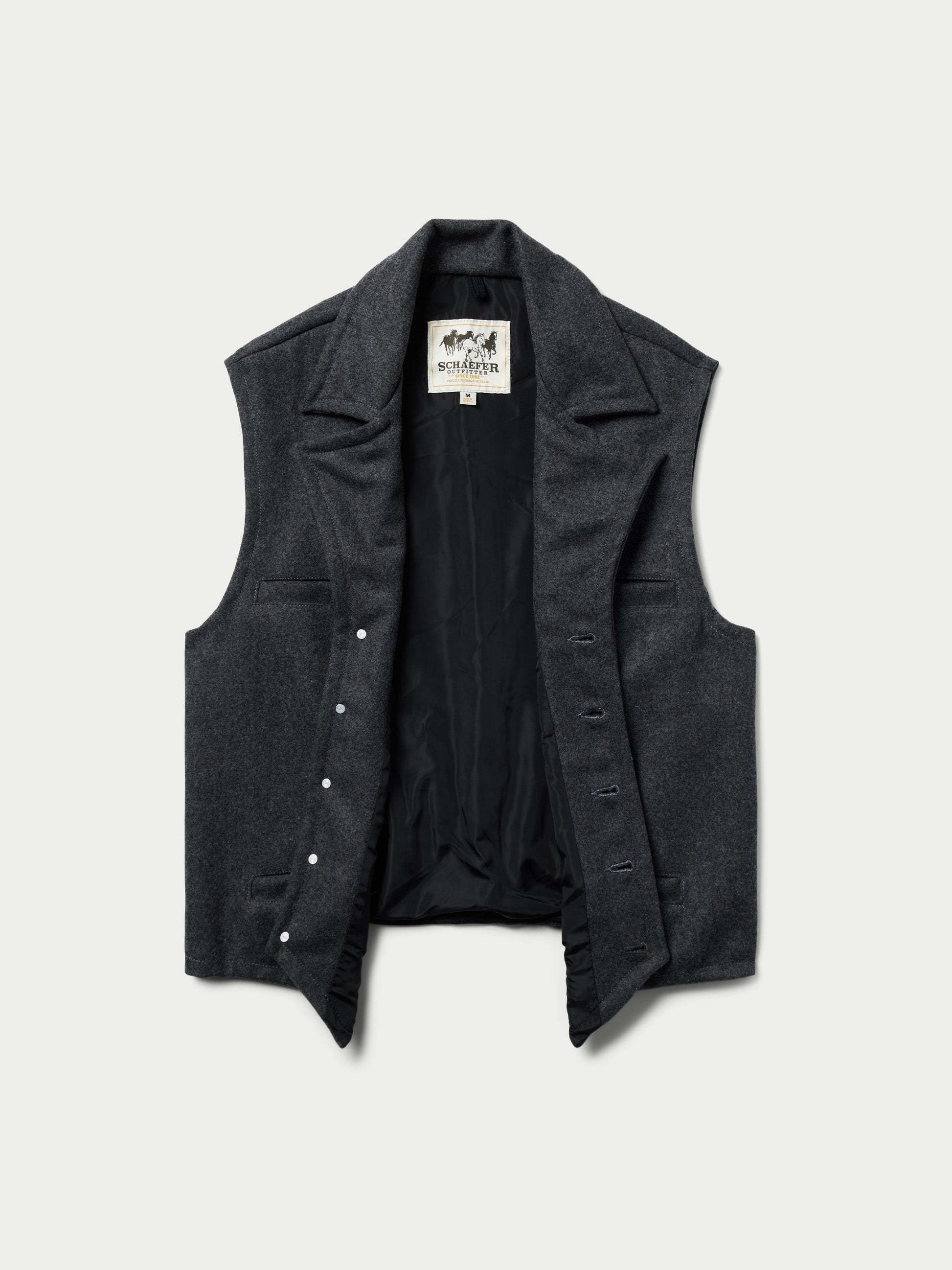 Schaefer Outfitter Cattle Baron Wool Vest