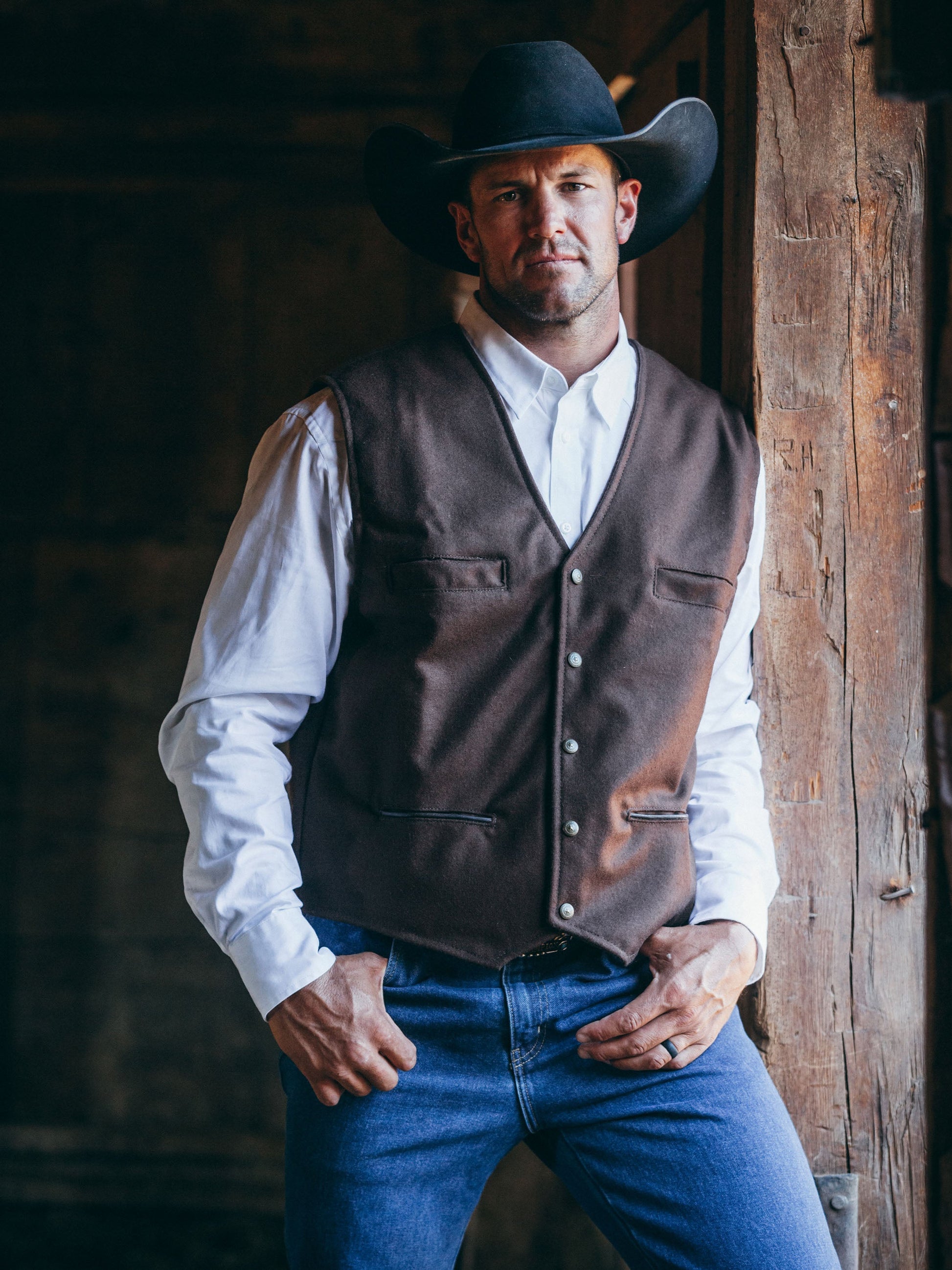Schaefer Outfitter Texas Ranger McAllin Vest