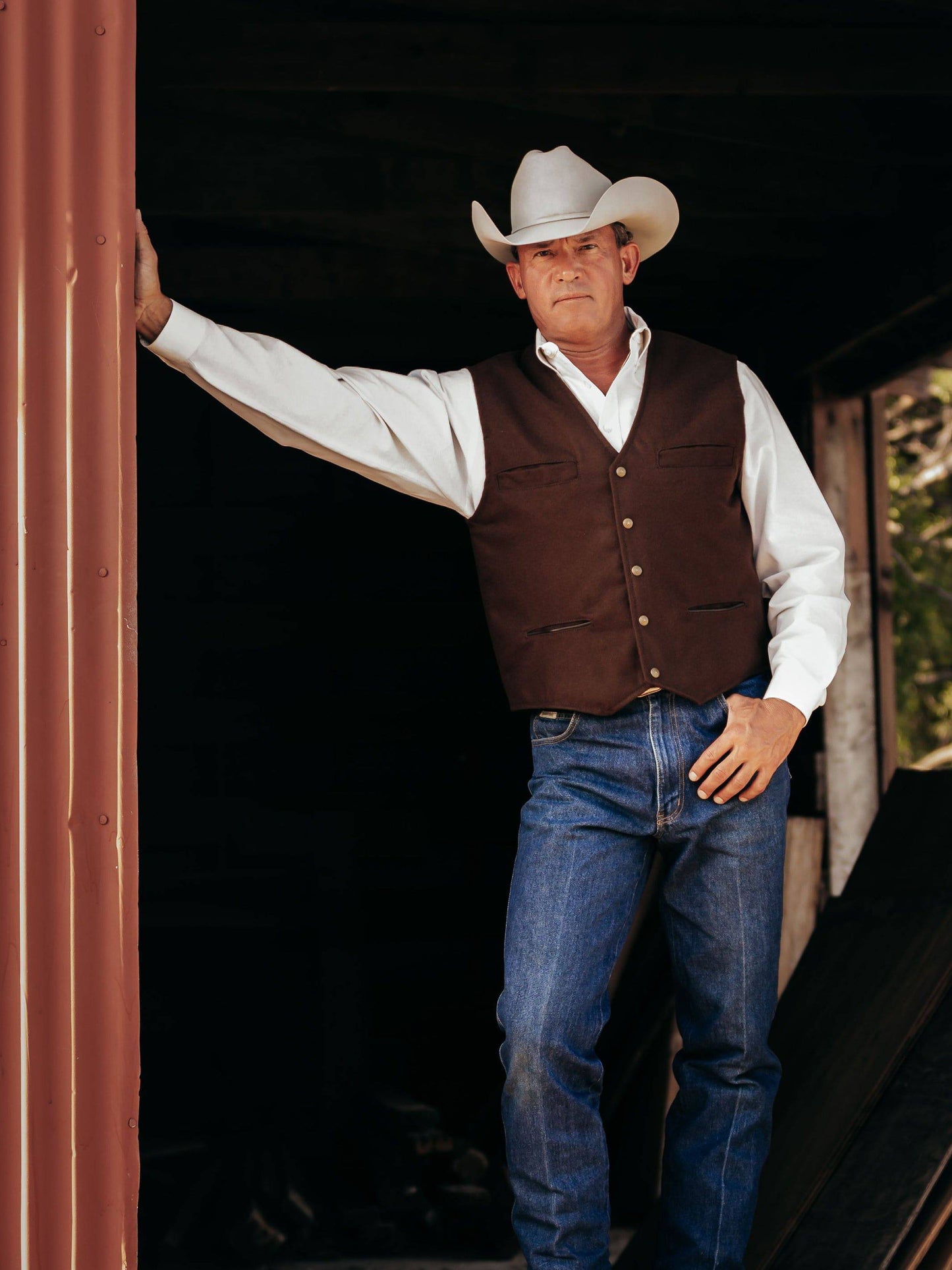 Schaefer Outfitter Texas Ranger McAllin Vest