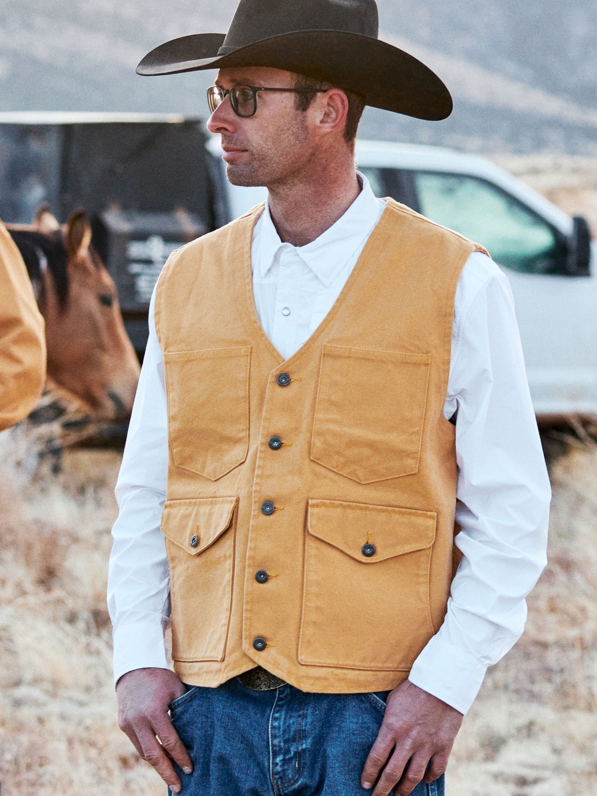 Schaefer Outfitter Brushcloth Vest & Durable Work Gilet