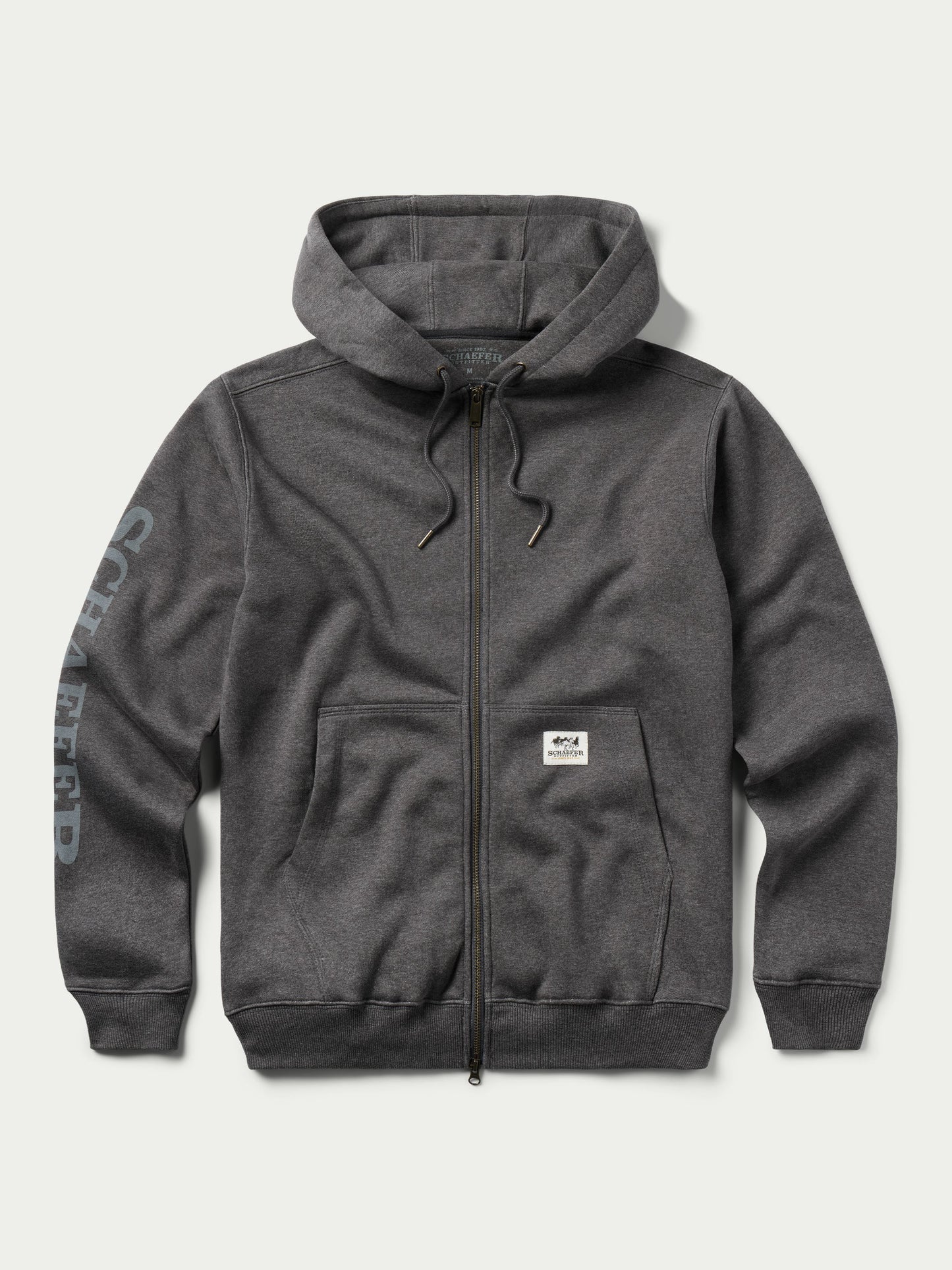 Schaefer Outfitter Full Zip Logo Hoodie