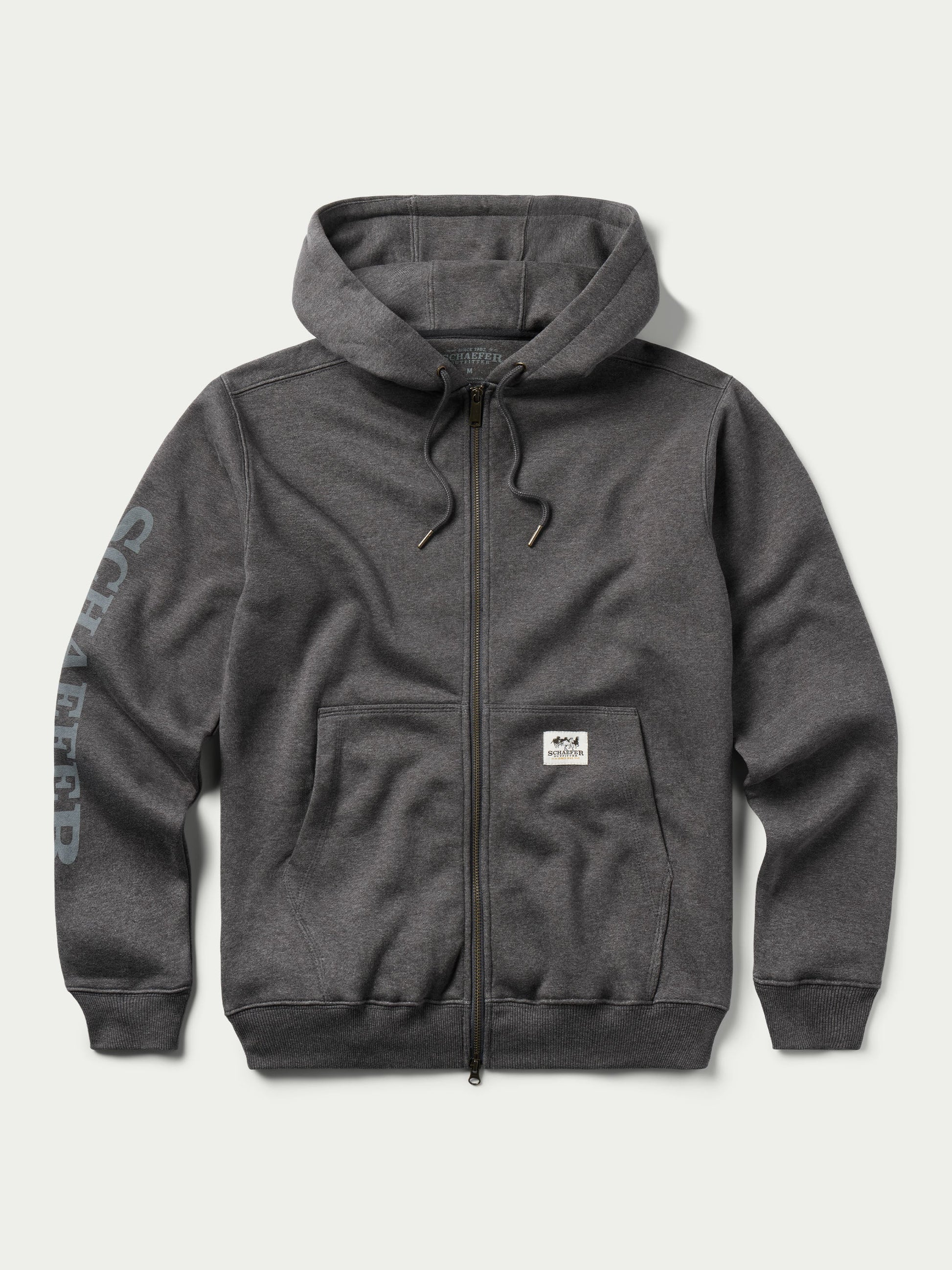 Schaefer Outfitter Full Zip Logo Hoodie