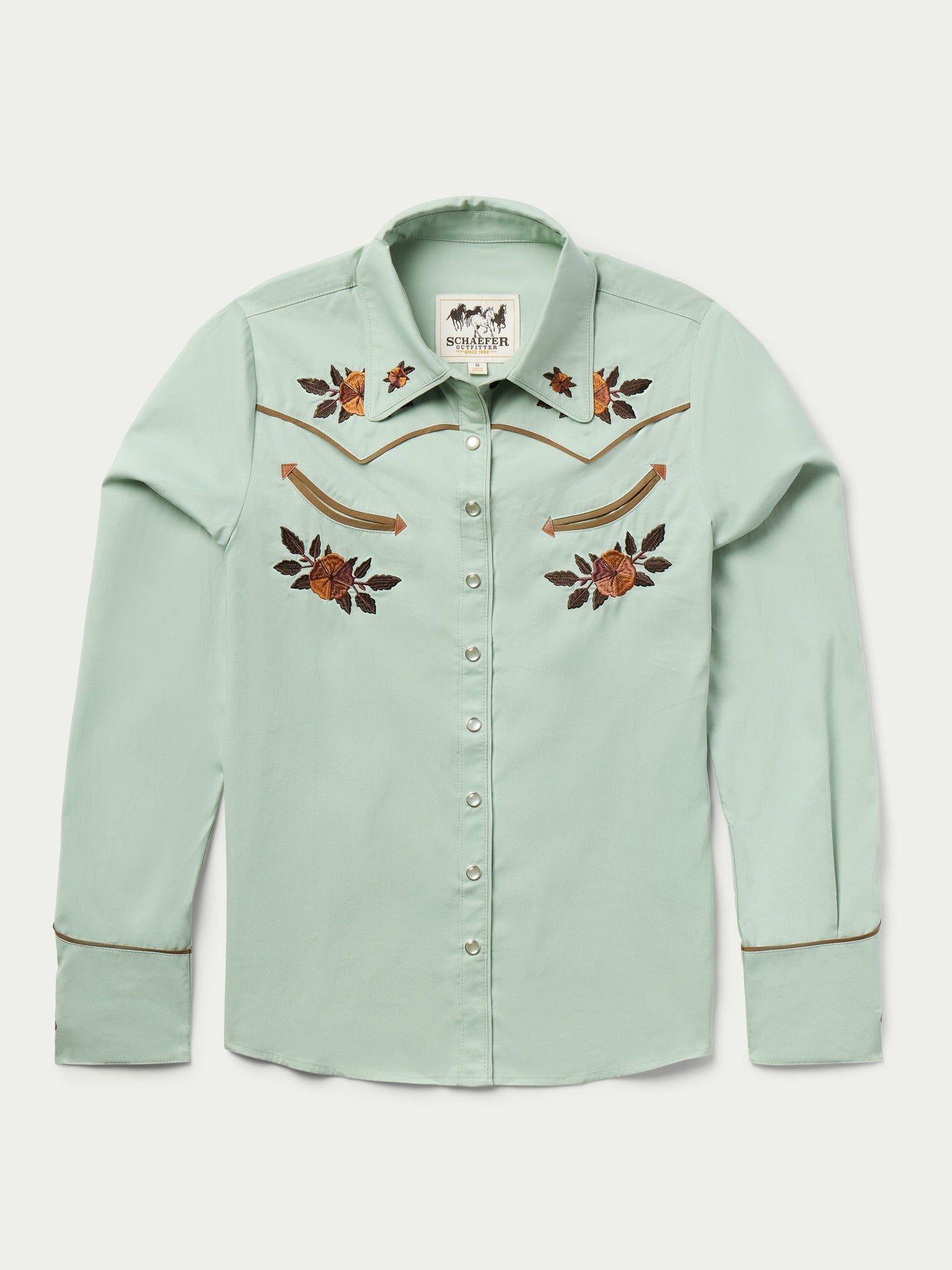 Schaefer Outfitter Women's Embroidered Snap Shirt