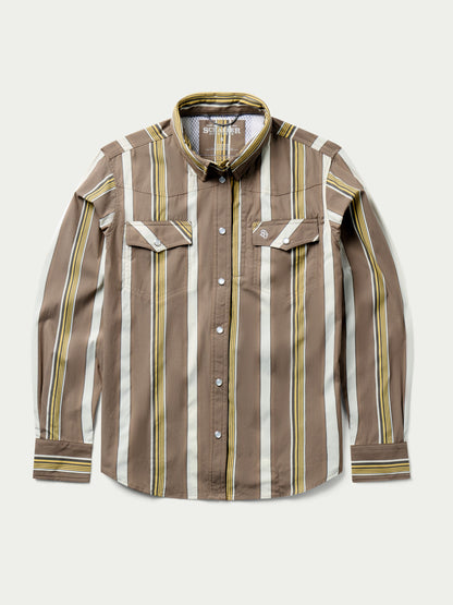 Schaefer Outfitter Women's RangeTek Western Guide Snap Shirt
