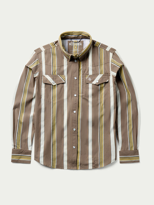 Schaefer Outfitter Women's RangeTek Western Guide Snap Shirt
