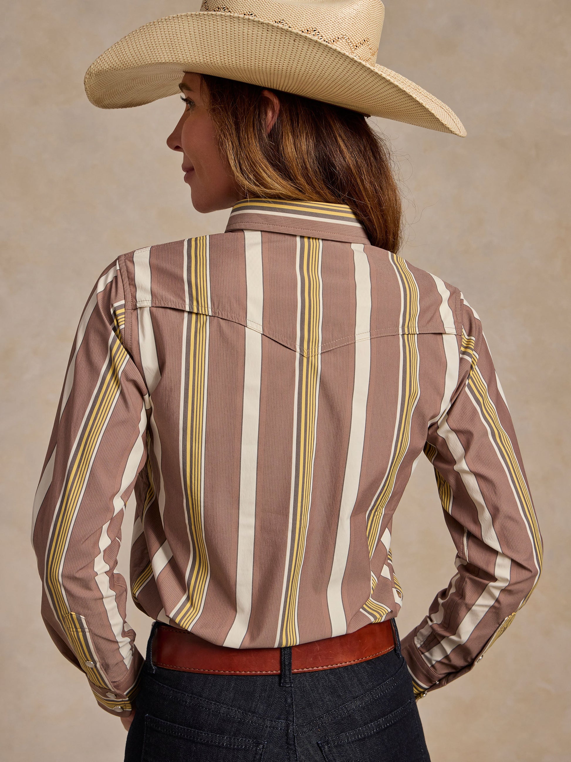Schaefer Outfitter Women's RangeTek Western Guide Snap Shirt