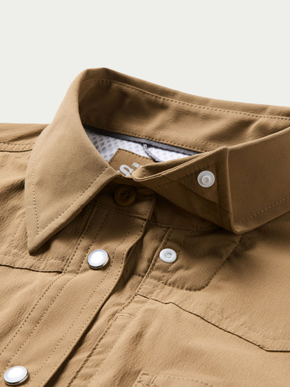 Schaefer Outfitter Women's RangeTek Western Guide Snap Shirt