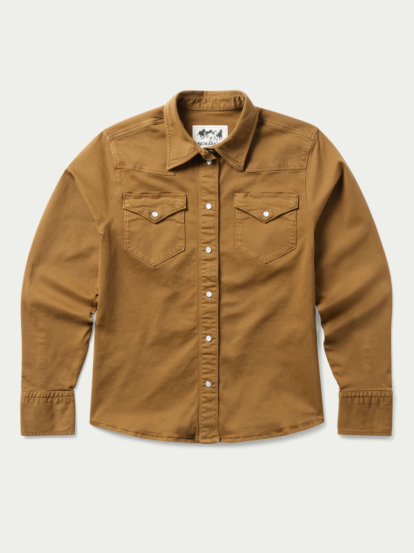 Schaefer Outfitter Women's Western Denim Snap Shirt