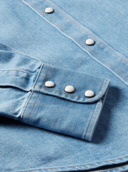 Schaefer Outfitter Women's Western Denim Pearl Snap