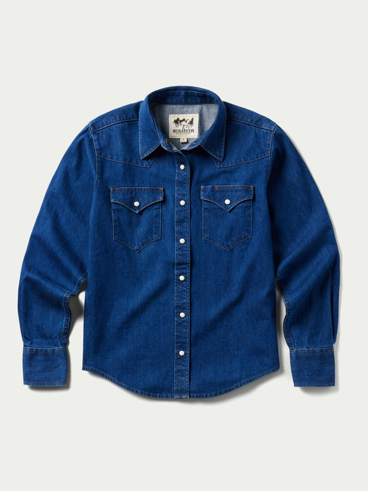 Schaefer Outfitter Women's Western Denim Pearl Snap