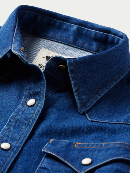 Schaefer Outfitter Women's Western Denim Pearl Snap