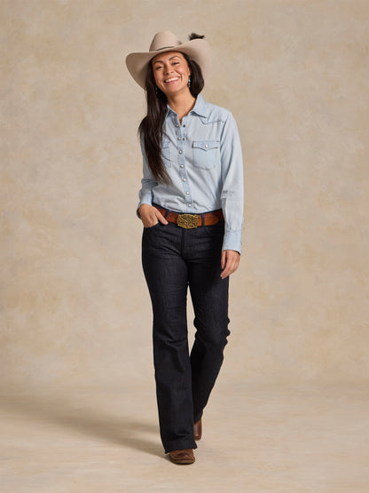 Schaefer Outfitter Women's Western Snap Shirt
