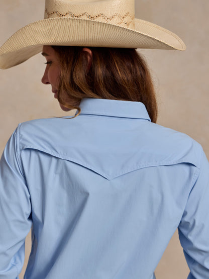 Schaefer Outfitter Women's RangeTek Western Guide Snap Shirt
