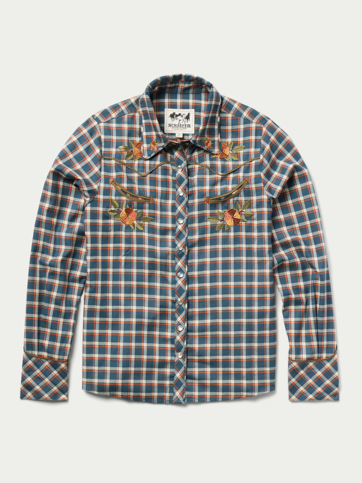 Schaefer Outfitter Women's Embroidered Snap Shirt