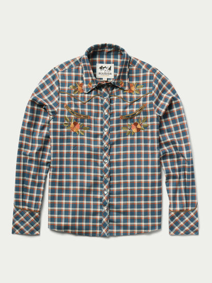 Schaefer Outfitter Women's Embroidered Snap Shirt